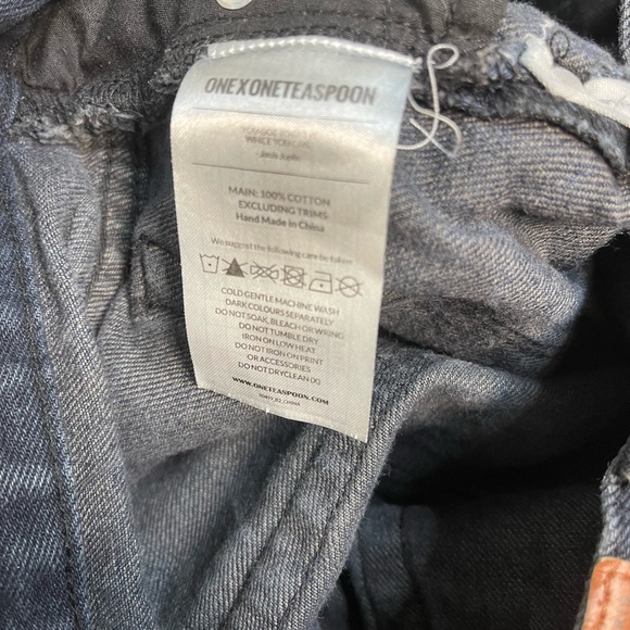 One Teaspoon x Free People bandits shorts - Picture 5 of 7